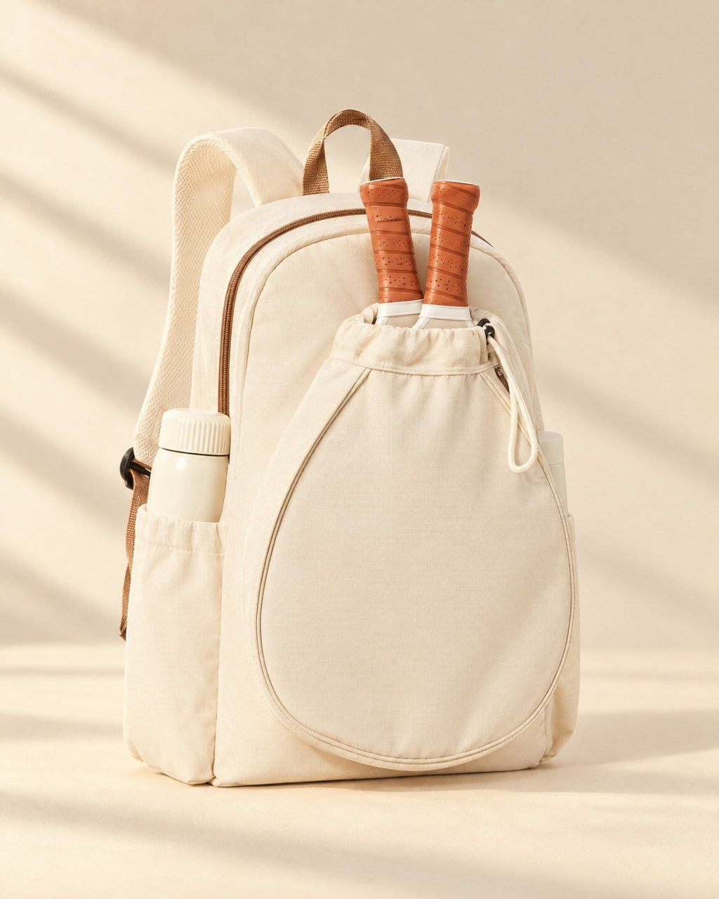 Two pickleball paddles in the Icacos racket pouch